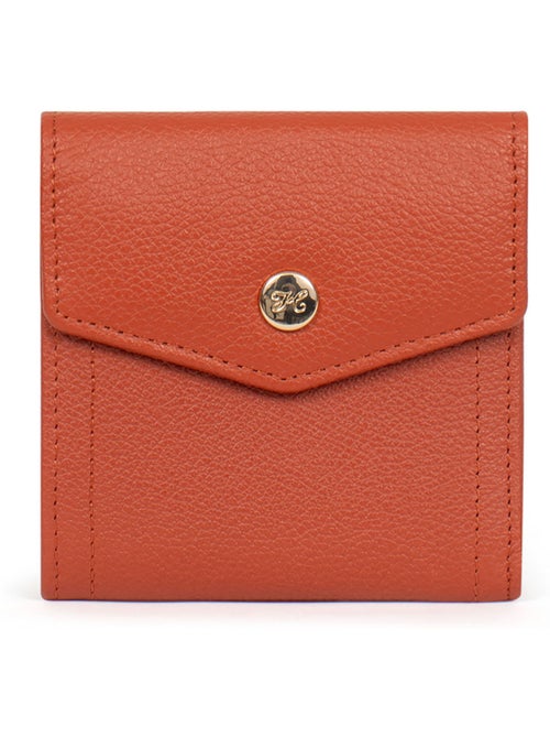 Cartera - 2 pliegues - Detener RFID - Cuero LUNA - Kiabi