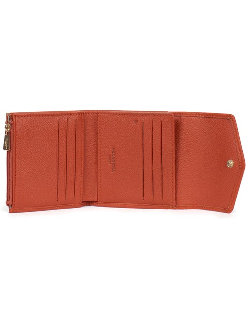 Cartera - 2 pliegues - Detener RFID - Cuero LUNA - Kiabi