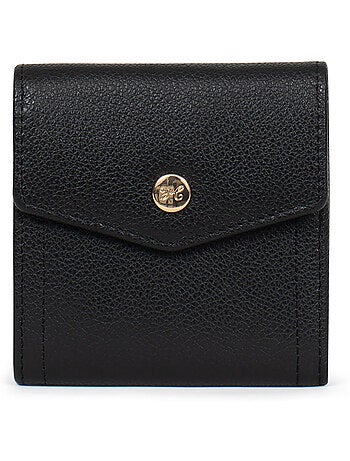 Cartera - 2 pliegues - Detener RFID - Cuero LUNA