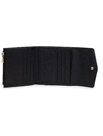 Cartera - 2 pliegues - Detener RFID - Cuero LUNA