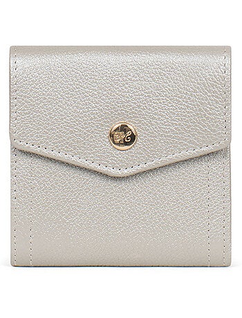 Cartera - 2 pliegues - Detener RFID - Cuero LUNA