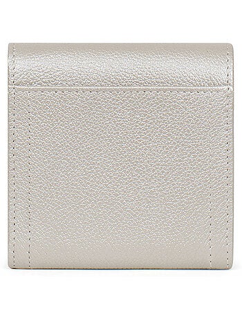 Cartera - 2 pliegues - Detener RFID - Cuero LUNA