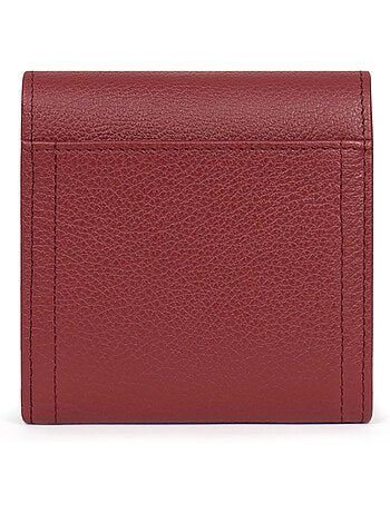 Cartera - 2 pliegues - Detener RFID - Cuero LUNA