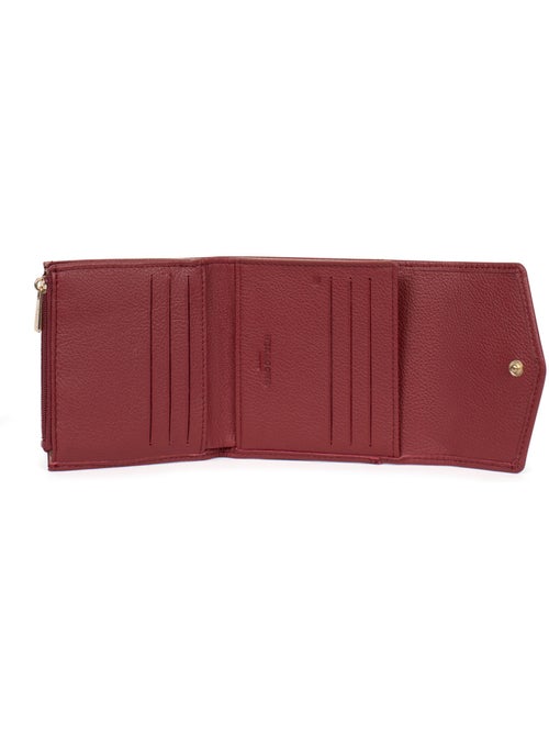 Cartera - 2 pliegues - Detener RFID - Cuero LUNA - Kiabi