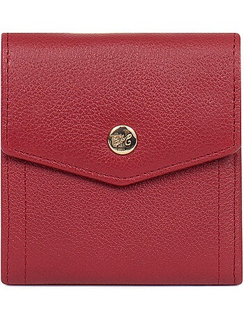 Cartera - 2 pliegues - Detener RFID - Cuero LUNA