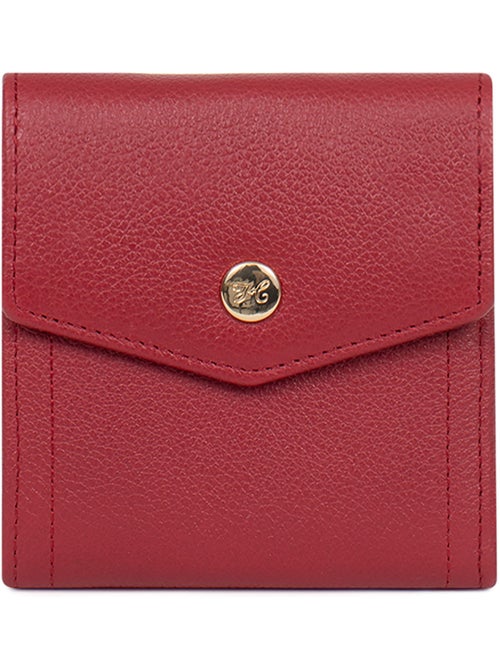 Cartera - 2 pliegues - Detener RFID - Cuero LUNA - Kiabi