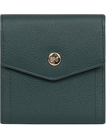 Cartera - 2 pliegues - Detener RFID - Cuero LUNA