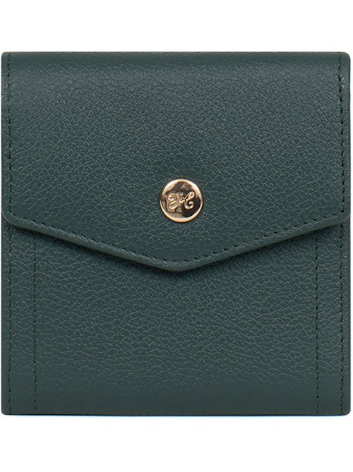 Cartera - 2 pliegues - Detener RFID - Cuero LUNA - Kiabi