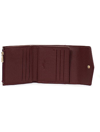 Cartera - 2 pliegues - Detener RFID - Cuero LUNA