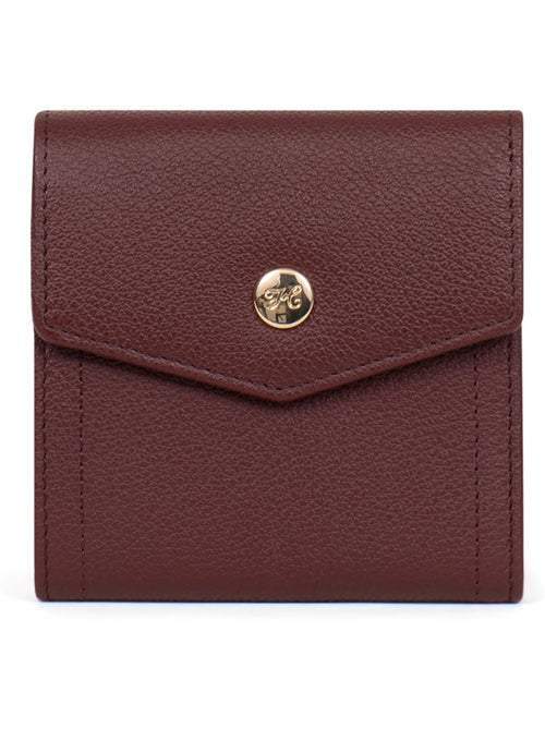 Cartera - 2 pliegues - Detener RFID - Cuero LUNA - Kiabi