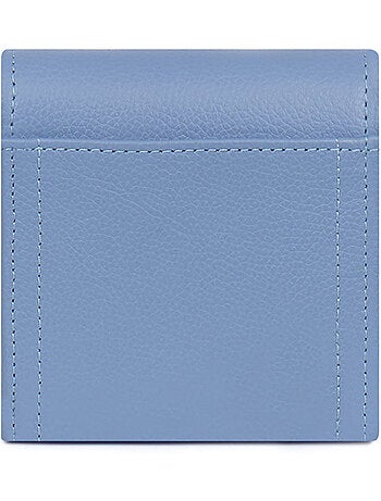Cartera - 2 pliegues - Detener RFID - Cuero LUNA