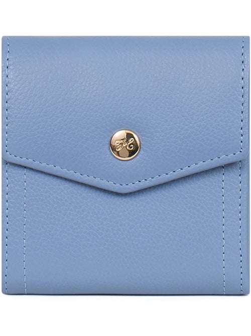 Cartera - 2 pliegues - Detener RFID - Cuero LUNA - Kiabi