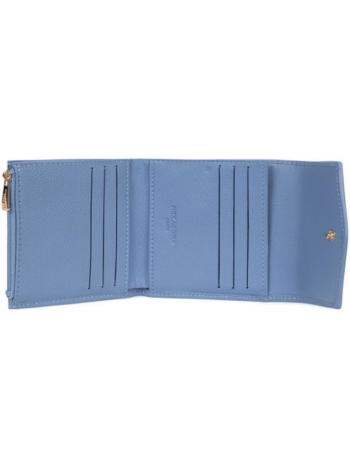 Cartera - 2 pliegues - Detener RFID - Cuero LUNA - Kiabi