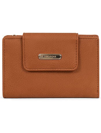 Cartera - 2 pliegues - detener rfid moly hexagona