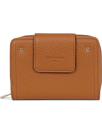 Cartera - 2 pliegues - detener rfid zora hexagona