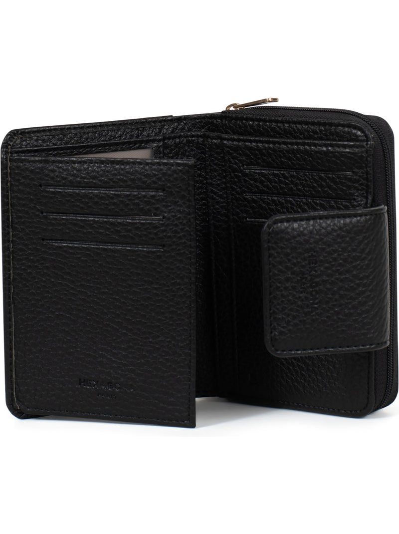 Cartera - 2 pliegues - Detener RFID ZORA Negro - Kiabi