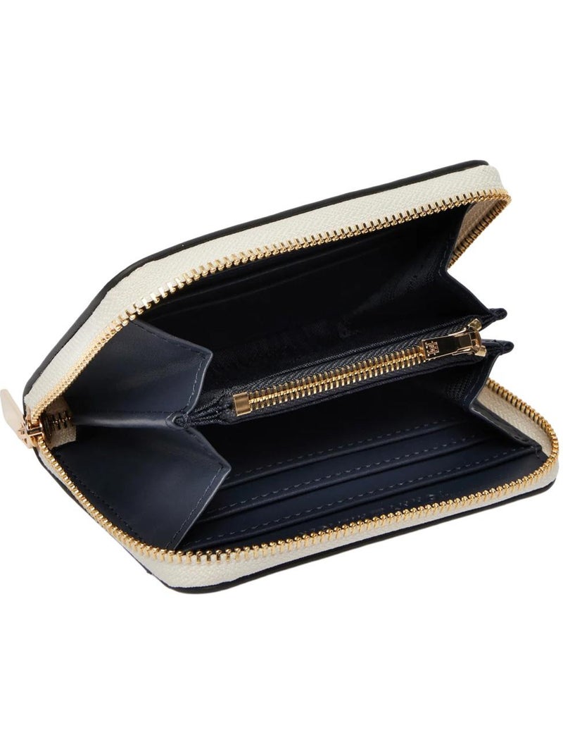 Cartera compacta tommy hilfiger con cremallera Beige - Kiabi