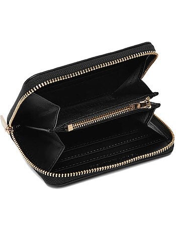Cartera compacta tommy hilfiger con cremallera