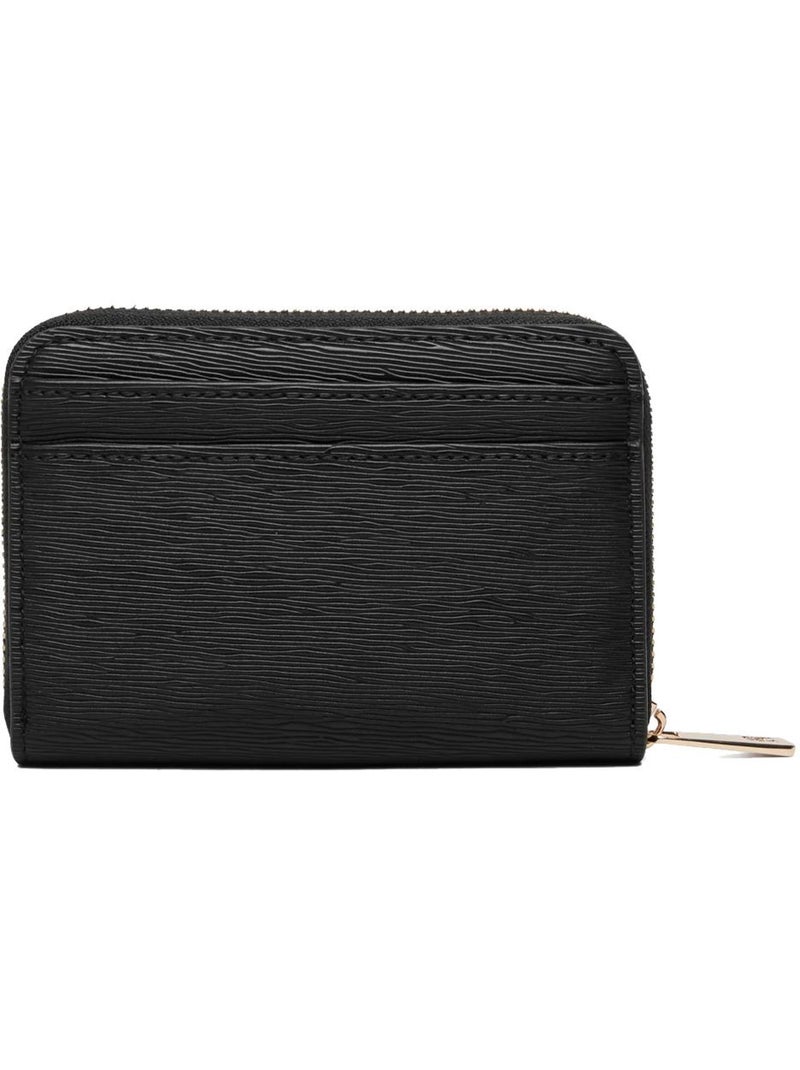 Cartera compacta tommy hilfiger con cremallera Negro - Kiabi