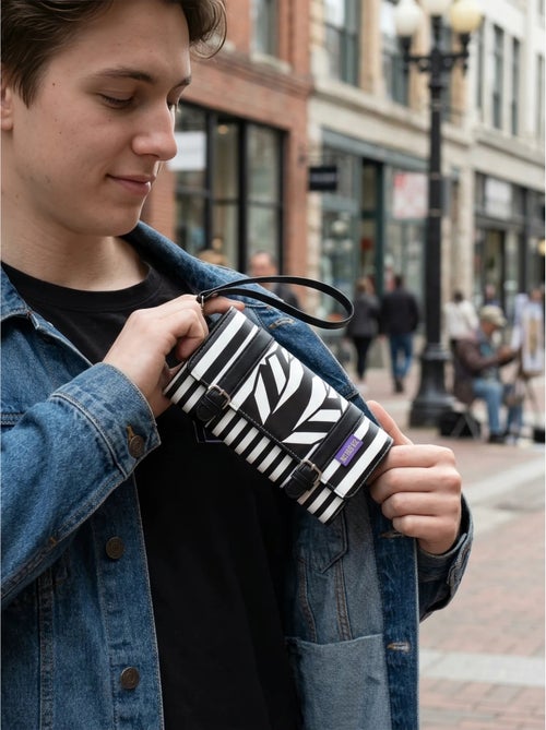 Cartera con cremallera compacta 19 cm beetlejuice warner bros - Kiabi