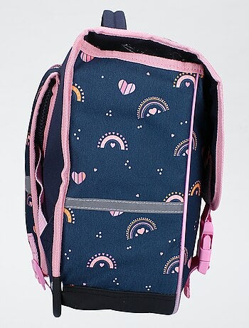 Cartera con estampado de arcoíris