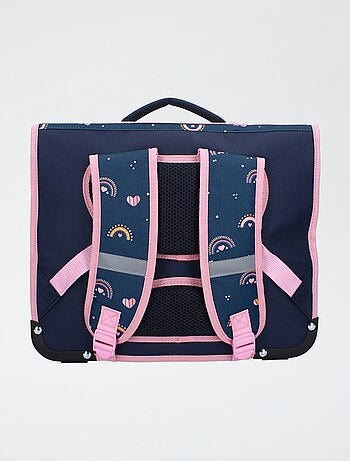 Cartera con estampado de arcoíris