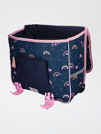 Cartera con estampado de arcoíris
