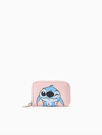 Cartera con estampado de Stitch y Angel