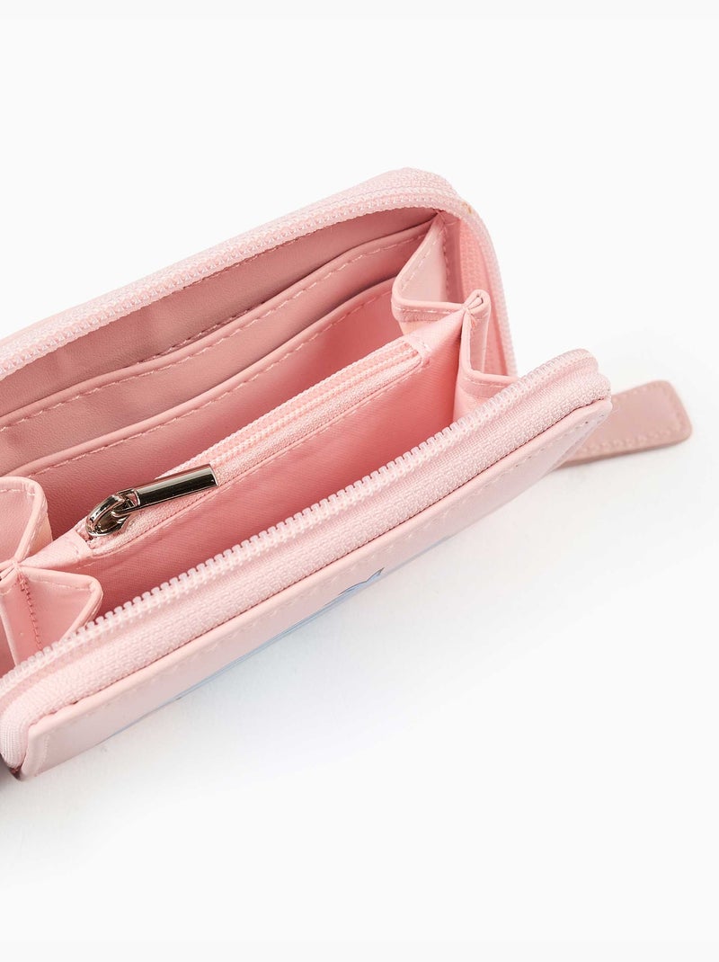 Cartera con estampado de Stitch y Angel Rosa - Kiabi