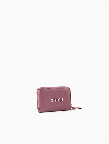 Cartera con estampado Stitch