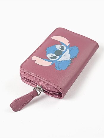 Cartera con estampado Stitch