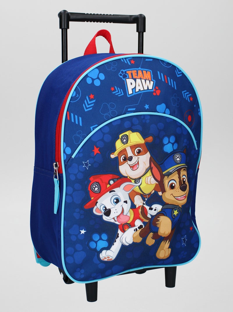 Cartera con ruedas 'La Patrulla Canina' azul - Kiabi