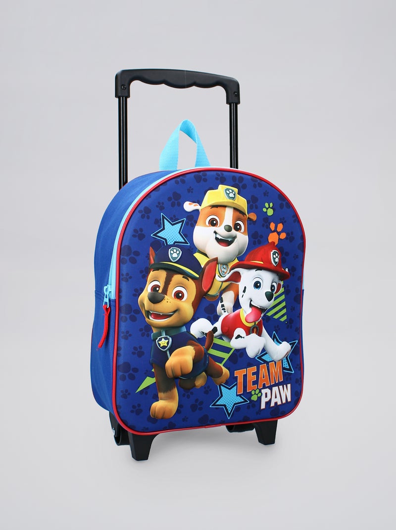 Cartera con ruedas 'La Patrulla Canina' azul - Kiabi