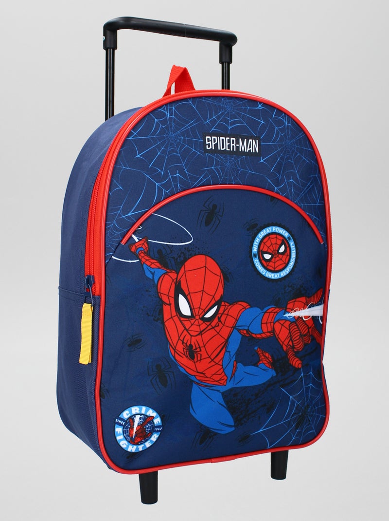 Cartera con ruedas 'Spider-Man' azul - Kiabi