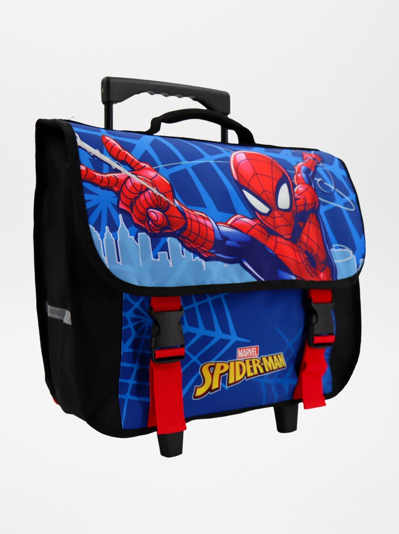 Cartera con ruedas 'Spider-man' azul - Kiabi