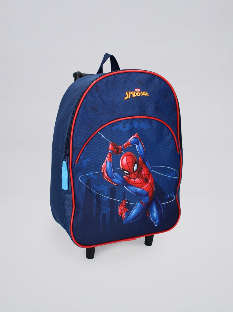 Cartera con ruedas 'Spider-Man' azul navy - Kiabi