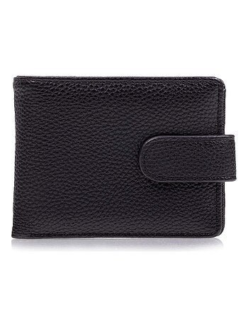 Cartera con solapa para hombre con lengüeta negroSMARTTRUNCPROTECCIÓN RFID Isotoner