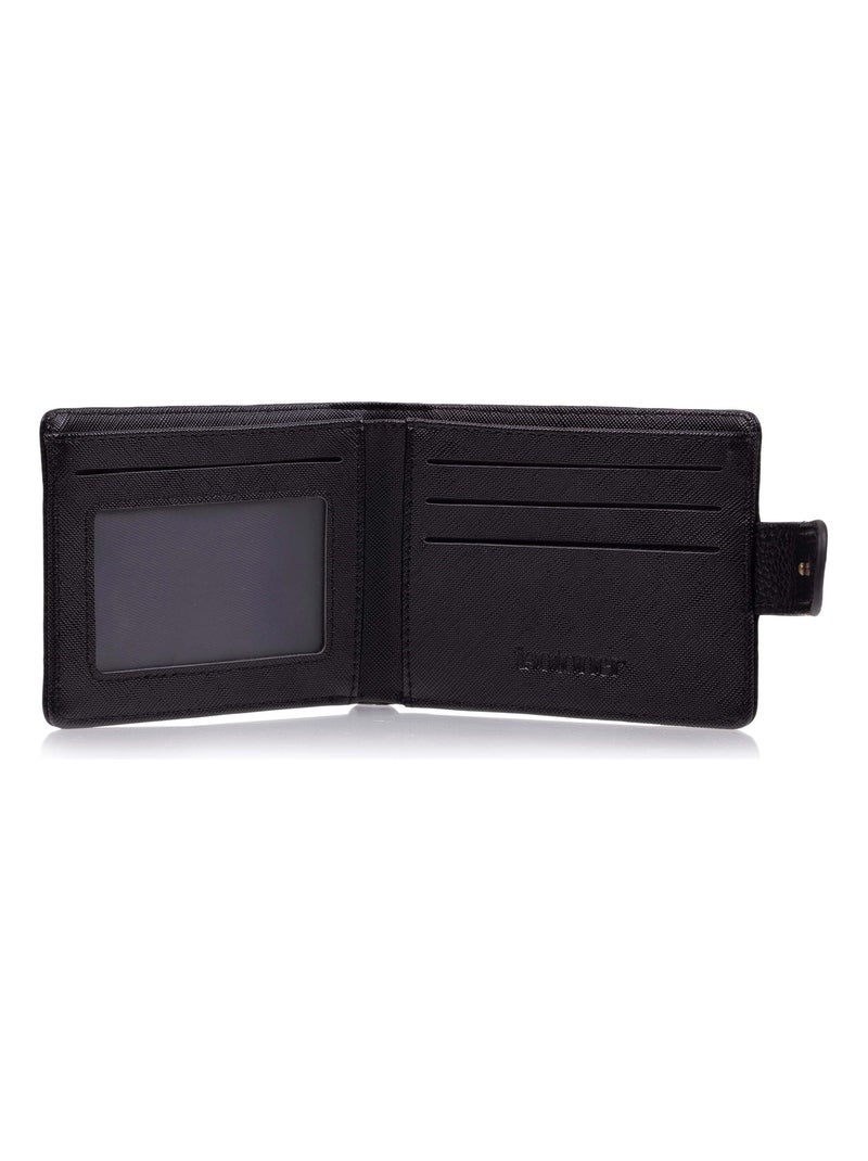 Cartera con solapa para hombre con lengüeta negroSMARTTRUNCPROTECCIÓN RFID  Isotoner Negro - Kiabi