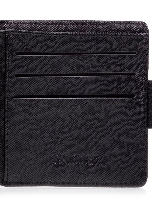 Cartera con solapa para hombre con lengüeta negroSMARTTRUNCPROTECCIÓN RFID  Isotoner - Kiabi