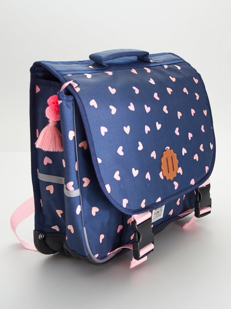 Cartera 'corazones' AZUL - Kiabi