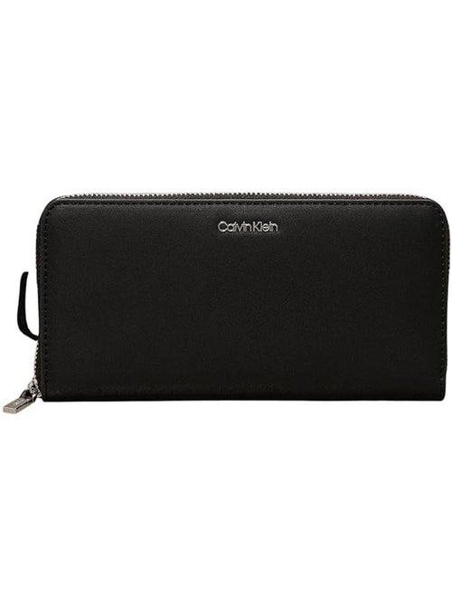 Cartera de mujer calvin klein jeans con cremallera - Kiabi Cartera de mujer calvin klein jeans con cremallera - Kiabi