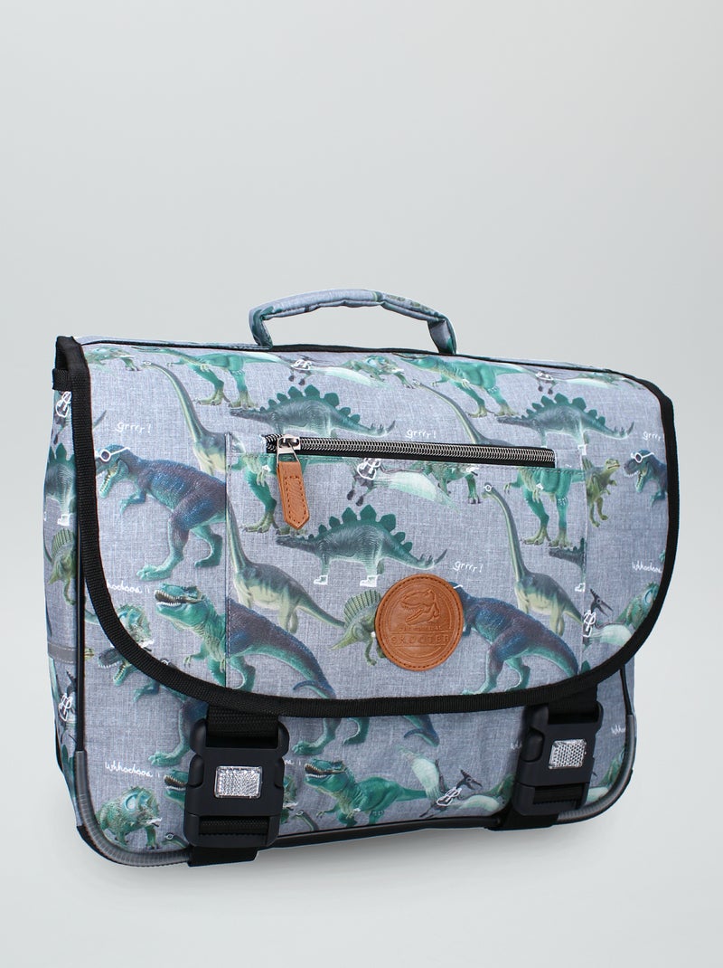 Cartera 'dinosaurios' gris - Kiabi