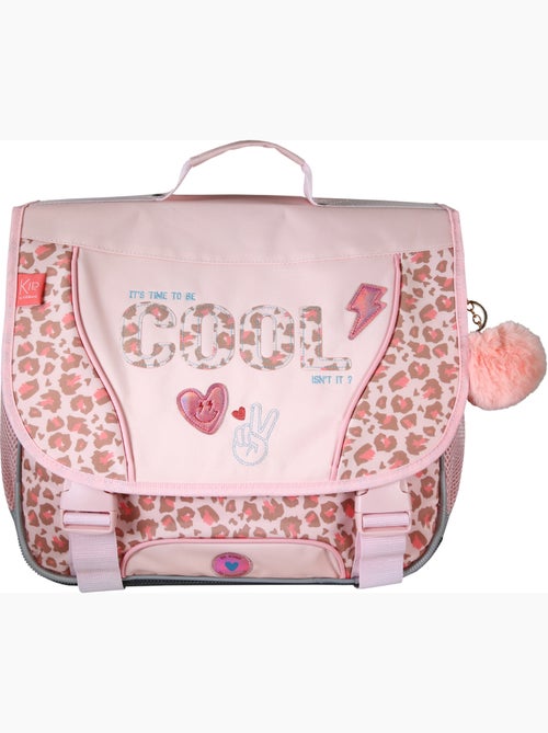 Cartera escolar 38 cm 2 compartimentos KIP Graou rosa - Kiabi Cartera escolar 38 cm 2 compartimentos KIP Graou rosa - Kiabi
