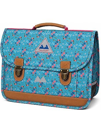 Cartera escolar CP 35 cm POIDS PLUME Céladon floral ultraligera