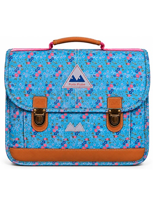 Cartera escolar CP 35 cm POIDS PLUME Céladon floral ultraligera - Kiabi