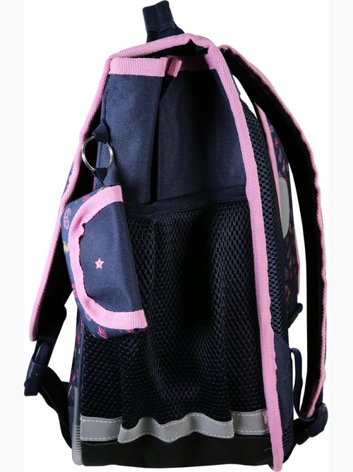 Cartera escolar niña 38 cm STALLA BIANCA Cow Girl azul - Kiabi Cartera escolar niña 38 cm STALLA BIANCA Cow Girl azul - Kiabi