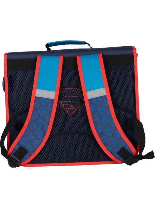 Cartera escolar niño 38 cm 2 compartimentos SUPERMAN azul rojo - Kiabi Cartera escolar niño 38 cm 2 compartimentos SUPERMAN azul rojo - Kiabi