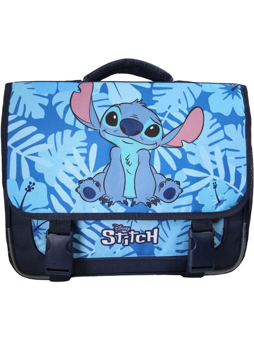 Cartera escolar para niño Stitch de 38 cm – 2 compartimentos – Azul - Kiabi