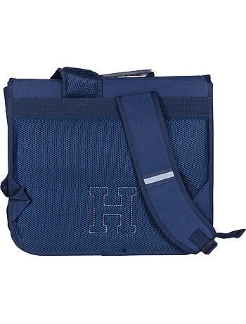 Cartera escolar primaria 38 cm 2 compartimentos HARVARD UNIVERSITY azul marino