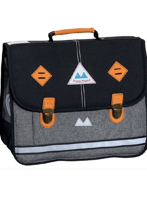 Cartera escolar primaria 38 cm POIDS PLUME Newlight negro gris - Kiabi Cartera escolar primaria 38 cm POIDS PLUME Newlight negro gris - Kiabi